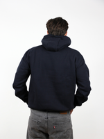Hoodie Dunkelblau - Kirsche