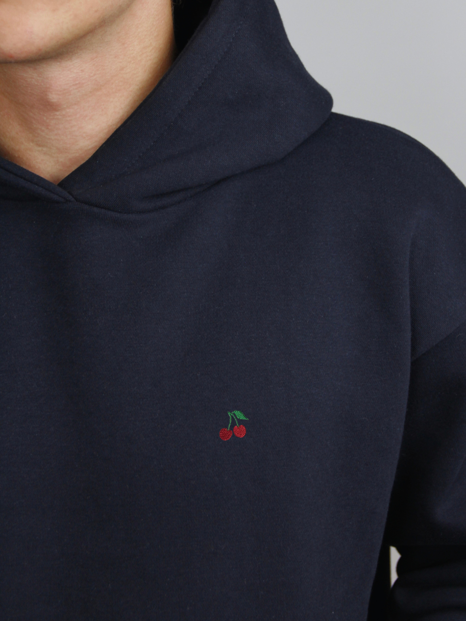 Hoodie Dunkelblau - Cherry