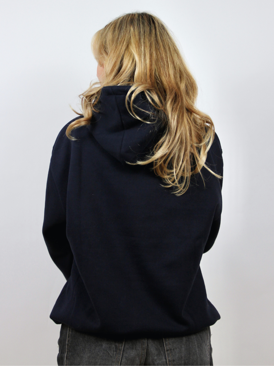 Hoodie Dunkelblau - Rose