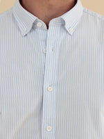 Oxford Hemd – Blau-weiß gestreift