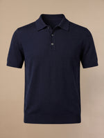 Signature Poloshirt aus Merinowolle