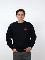 Sweatshirt Dunkelblau - Kirsche