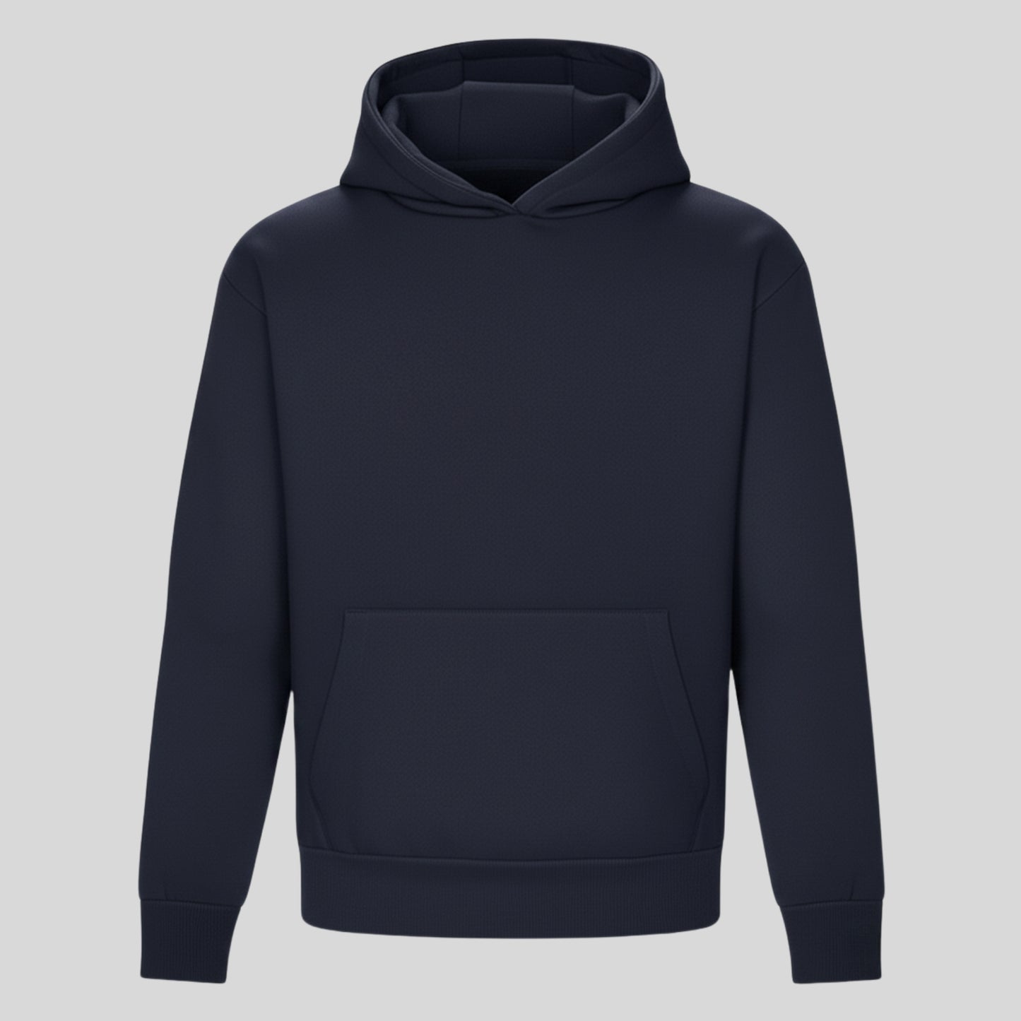 Custom Hoodie Navy Blau